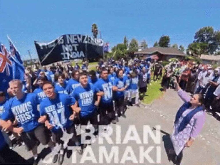 ‘यह भारत नहीं, हमारी गलियां हैं’—न्यूज़ीलैंड में नगर कीर्तन पर हाका डांस के साथ विरोध