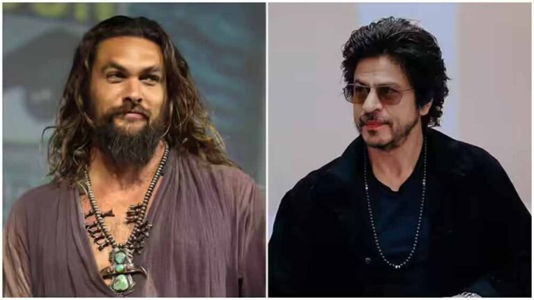 हॉलीवुड स्टार जेसन मोमोआ हुए शाहरुख खान के फैन, बोले– उनसे बड़ा एक्टर कोई नहीं