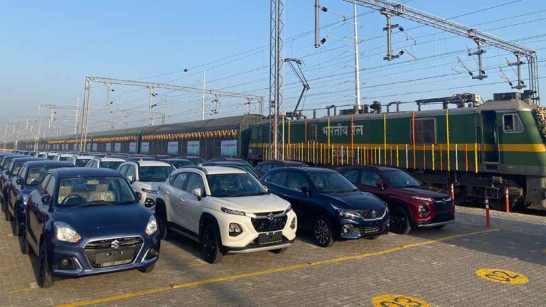 MARUTI की रफ्तार अब रेल की पटरियों पर भी, जानें नया रिकॉर्ड