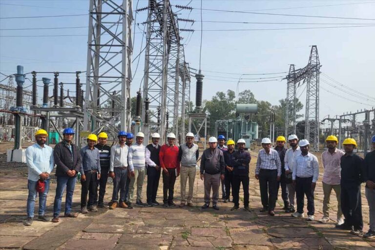 एम.पी. ट्रांसको ने विदिशा सबस्टेशन पर सुरक्षा प्रशिक्षण सत्र का आयोजन किया