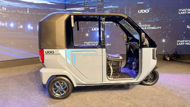 नया Mahindra Udo थ्री-व्हीलर: 3 ड्राइव मोड के साथ बाजार में आया, जानें कीमत और रेंज