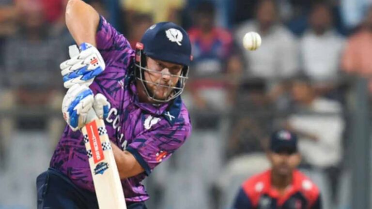 स्कॉटलैंड के जॉर्ज मुन्से का मैदान पर गुस्सा पड़ा भारी, ICC ने जारी की चेतावनी