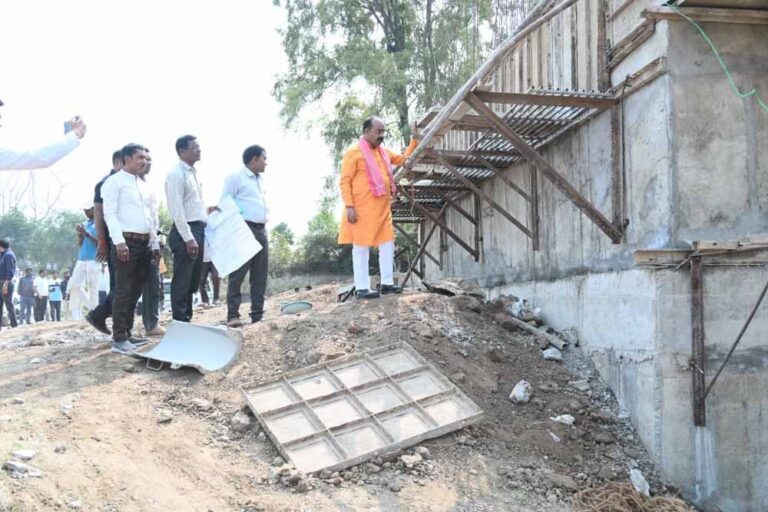 डिप्टी सीएम अरुण साव ने पुल निर्माण की धीमी गति पर अधिकारियों को लगाई फटकार, ठेकेदार के खिलाफ कार्रवाई के दिए निर्देश