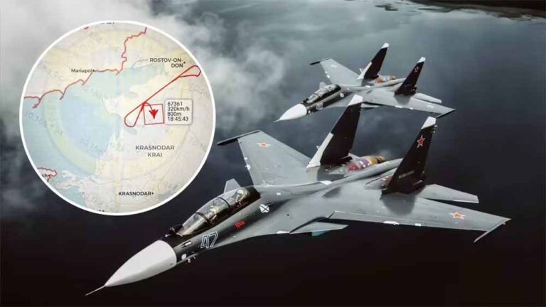 पुतिन का बड़ा सैन्य संदेश: Su-34 बना दुनिया का पहला फाइटर जेट जो रूस से अमेरिका तक कर सकता है हमला पुतिन का बड़ा सैन्य संदेश: Su-34 बना दुनिया का पहला फाइटर जेट जो रूस से अमेरिका तक कर सकता है हमला