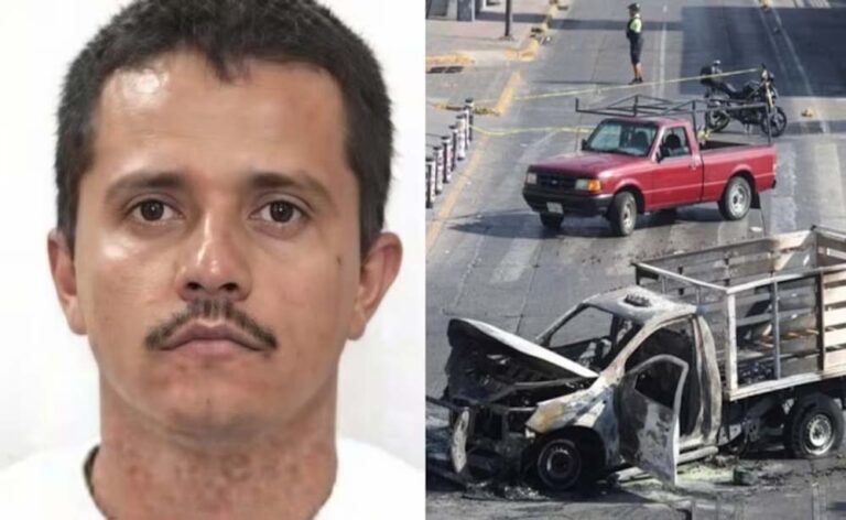 ‘एल मेंचो’ ड्रग माफिया मिलिट्री ऑपरेशन में मारा गया, मेक्सिको में हिंसा के बीच भारत ने दी यात्रा एडवाइजरी ‘एल मेंचो’ ड्रग माफिया मिलिट्री ऑपरेशन में मारा गया, मेक्सिको में हिंसा के बीच भारत ने दी यात्रा एडवाइजरी