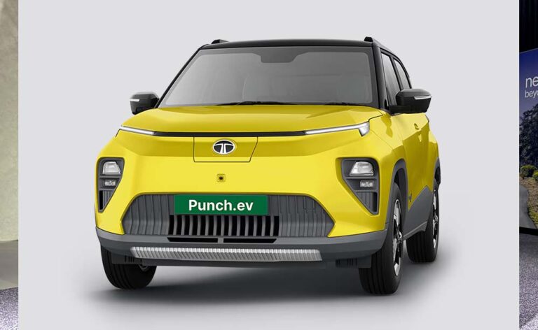 टाटा पंच ईवी फेसलिफ्ट भारत में आई, 355 किमी की रेंज का दावा