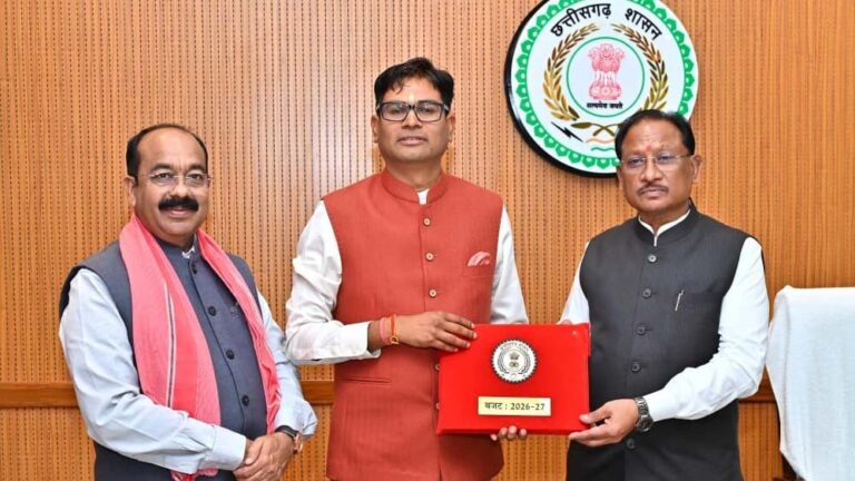 छत्तीसगढ़ का 1.72 लाख करोड़ रुपये का बजट 2026-27 के लिए पेश, किसानों की आय में होगी बढ़ोतरी