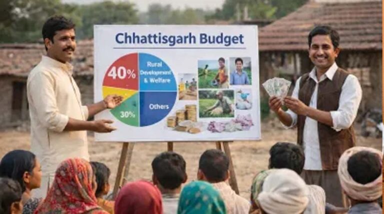 CG Budget: गजेंद्र यादव और विजय शर्मा के विभागों के लिए सबसे ज्यादा आवंटन, शिक्षा और ग्रामीण विकास को प्राथमिकता