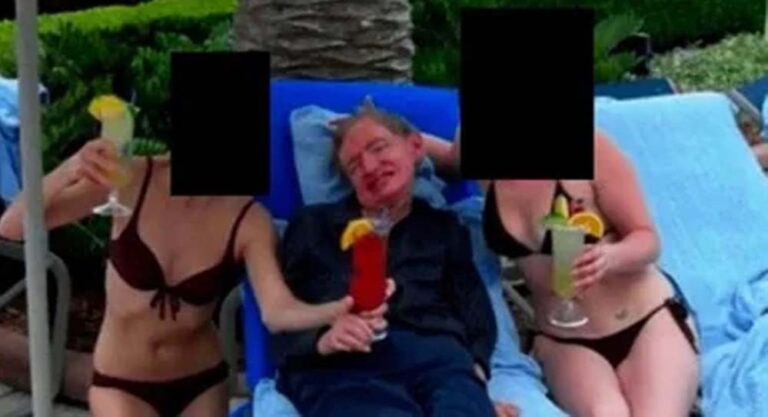 जेफ्री एपस्टीन केस: वायरल फोटो में स्टीफन हॉकिंग नजर आने पर उठे सवाल