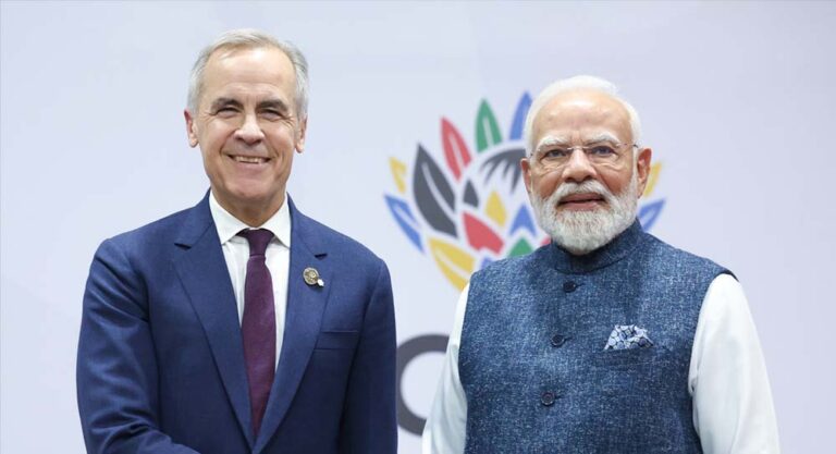 भारत पहुंचे कनाडा के प्रधानमंत्री, पीएम मोदी के साथ द्विपक्षीय रिश्तों पर होगी चर्चा