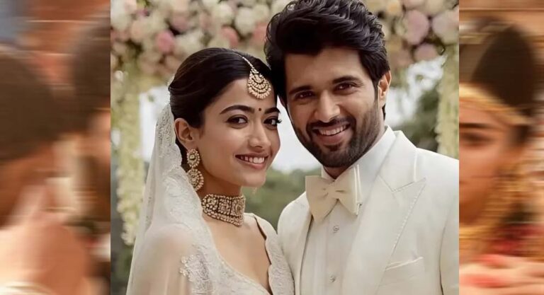 विजय-रश्मिका बने दूल्हा-दुल्हन, शुरू हुई शादी की रस्में और पारंपरिक तेलुगू अंदाज