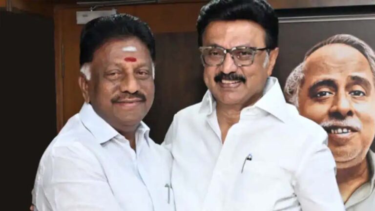 पन्नीरसेल्वम का DMK में शामिल होना, तमिलनाडु में सियासी परिदृश्य में हलचल