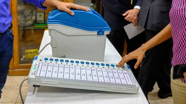 मध्य प्रदेश की EVM राजस्थान निकाय चुनाव में, दोनों राज्यों के बीच समझौता