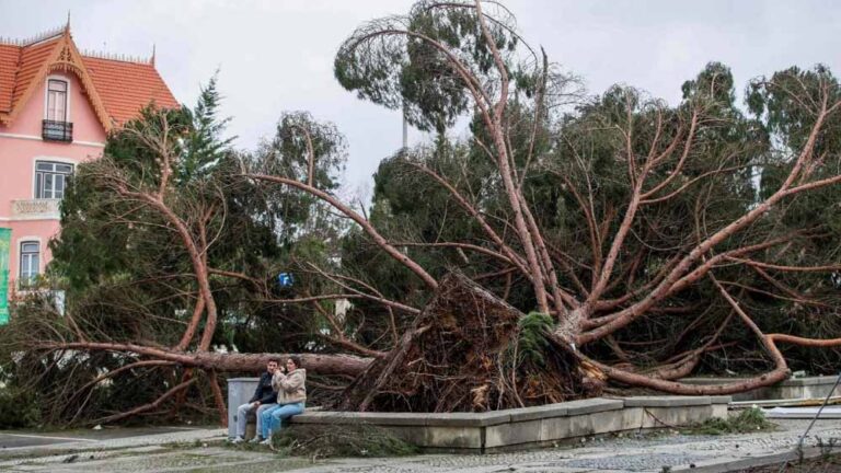 पुर्तगाल में तूफानों का कहर: 200 KMPH की रफ्तार से बवंडर और 95 KMPH की स्पीड वाला तूफान, 11 की मौत