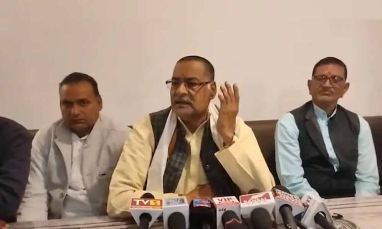 लक्ष्मण तिवारी के इस्तीफे से कांग्रेस में संकट, भाजपा ने जीतू पटवारी की कार्यकुशलता पर सवाल उठाए