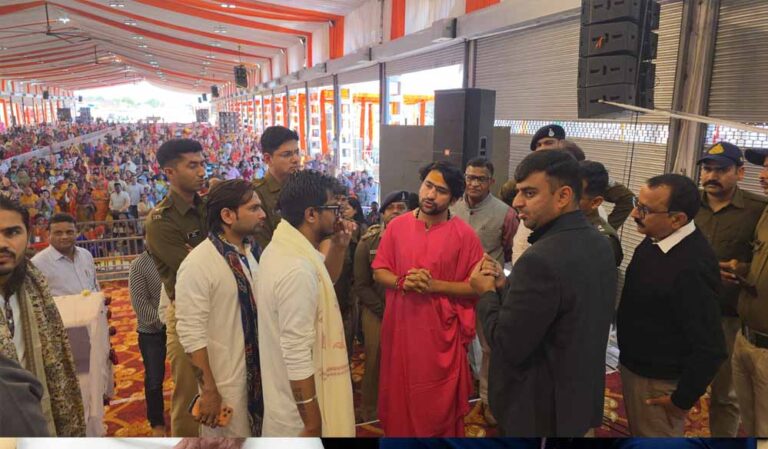 महाशिवरात्रि के पावन अवसर पर बागेश्वर धाम में होगा सामूहिक विवाह, अधिकारियों ने लिया कार्यक्रम स्थल का जायजा