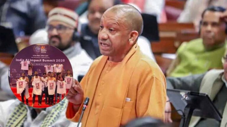 सीएम योगी ने भारत मंडपम में कांग्रेस की हरकतों की निंदा की