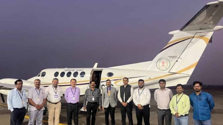 बिलासपुर एयरपोर्ट पर पहली बार नाइट लैंडिग की सफल टेस्टिंग