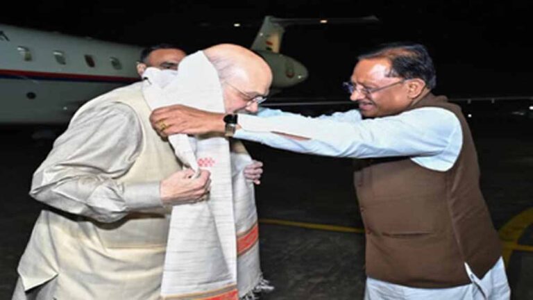 सीएम साय आज दुर्ग और जगदलपुर तथा कल छत्तीसगढ़ आएँगे केंद्रीय गृह मंत्री अमित शाह