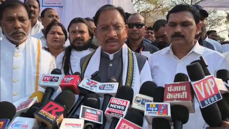 गुरु घासीदास की जन्मस्थली पर मुख्यमंत्री साय बोले- ‘होली में निरस्त नहीं होगा ड्राई डे’