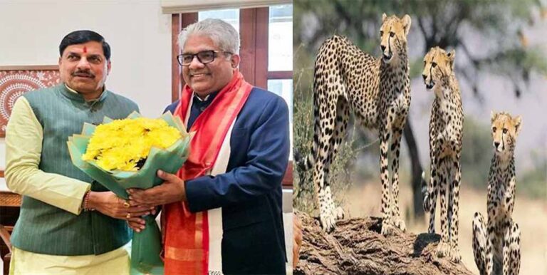 मुख्यमंत्री डॉ. यादव ने केंद्रीय वन मंत्री श्री यादव से की दिल्ली में भेंट