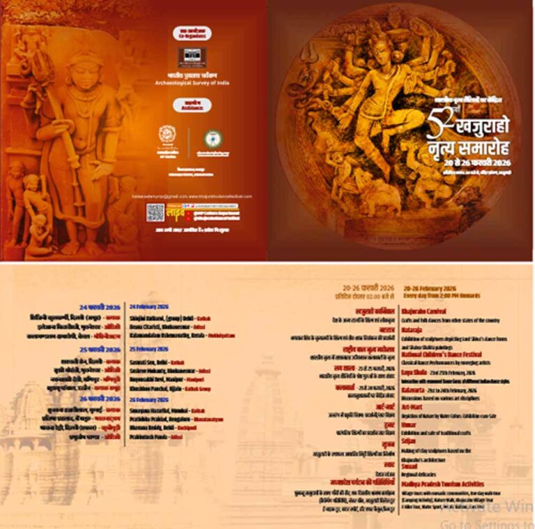 7 पद्मश्री एवं 6 संगीत नाटक अकादमी अवॉर्डी नृत्य कलाकारों के साथ ही उदीयमान कलाकारों की प्रस्तुतियाँ