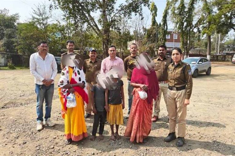 मध्‍यप्रदेश पुलिस की त्वरित कार्रवाई