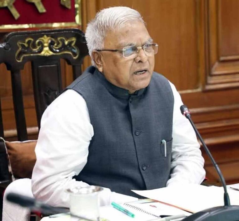 गणतंत्र दिवस 2026 परेड के सहभागी रा.से.यो. के स्वयं सेवक लोक भवन में हुए सम्मानित