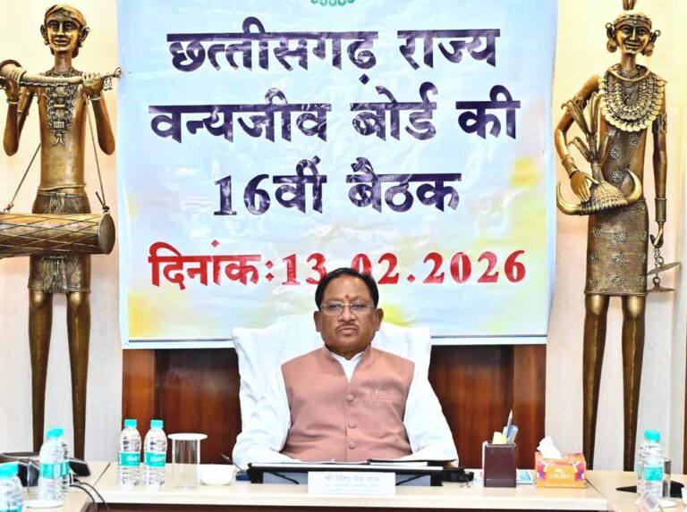 वन्यजीवों के प्राकृतिक आवास की सुरक्षा और सह-अस्तित्व के सिद्धांतों के अनुरूप हो सभी गतिविधियों का संचालन : मुख्यमंत्री  साय