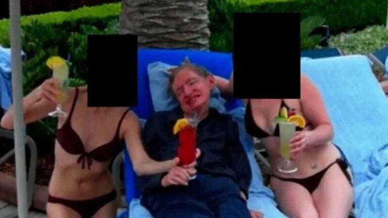 वायरल फोटो से सनसनी: स्टीफन हॉकिंग एपस्टीन केस में घिरे, नई तस्वीर ने बढ़ाई हलचल