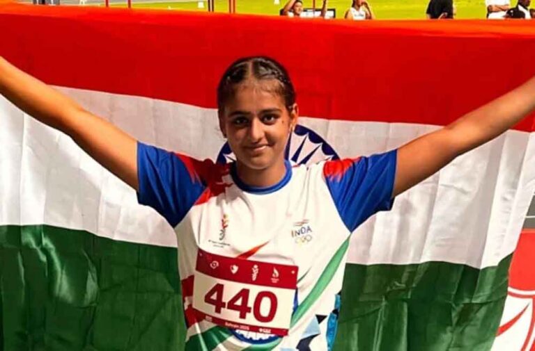 एथलेटिक गेम्स में चमकी जैस्मीन कौर, शॉट पुट में जीता गोल्ड