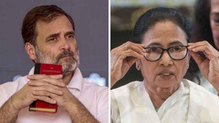 INDIA ब्लॉक में नेतृत्व बदलाव की मांग तेज, राहुल गांधी हटें—ममता बनर्जी को आगे लाने की पैरवी INDIA ब्लॉक में नेतृत्व बदलाव की मांग तेज, राहुल गांधी हटें—ममता बनर्जी को आगे लाने की पैरवी