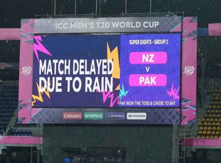 T20 वर्ल्ड कप में पाकिस्तान पर संकट! इंद्रदेव बिगाड़ सकते हैं सेमीफाइनल का खेल