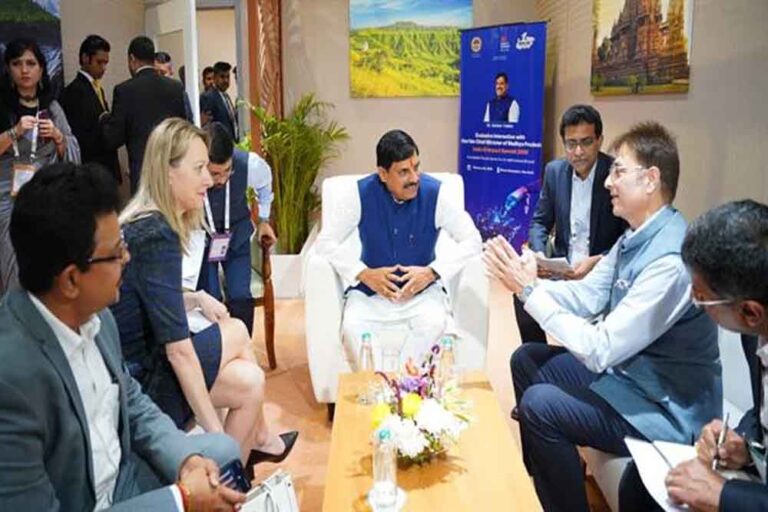 मुख्यमंत्री डॉ. यादव ने नई दिल्ली में की इंडिया एआई इम्पैक्ट समिट 2026 में सहभागिता