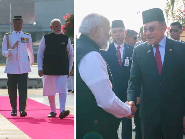 मलेशिया दौरे पर पीएम मोदी ने भारतीय मूल नेताओं से की सौहार्दपूर्ण बैठक