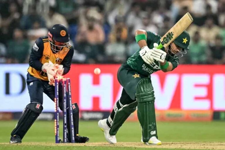 पाकिस्तान की विस्फोटक बल्लेबाजी, जीत के लिए श्रीलंका को 213 रनों की चुनौती
