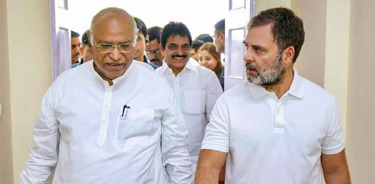 अमेरिका ट्रेड समझौते पर घमासान: भोपाल में कांग्रेस का पहला किसान सम्मेलन, राहुल गांधी और खरगे होंगे शामिल अमेरिका ट्रेड समझौते पर घमासान: भोपाल में कांग्रेस का पहला किसान सम्मेलन, राहुल गांधी और खरगे होंगे शामिल