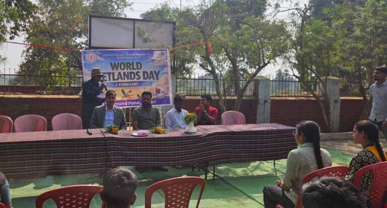 आर्द्रभूमि संरक्षण एवं जैव विविधता संवर्धन हेतु जागरूकता कार्यक्रम