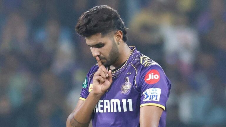 चोट के कारण हर्षित राणा IPL 2026 से बाहर, KKR को बड़ा नुकसान