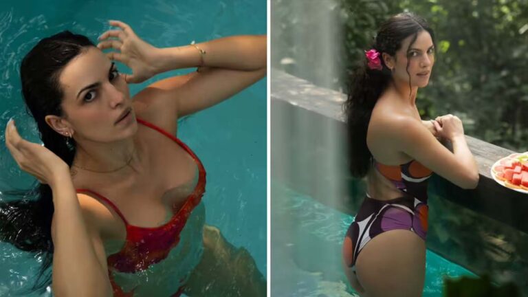 नताशा स्टानकोविक ने बिकिनी में दिखाया अपना फिगर, वेकेशन पर बेटे के साथ इंजॉय कर रही हैं