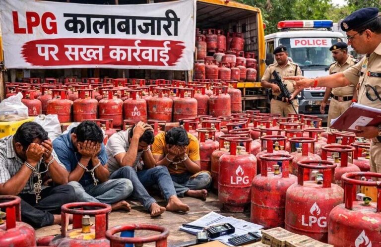 LPG सिलेंडर कालाबाजारी पर कड़ी नजर, 2,554 जगहों पर की गई छापेमारी और निरीक्षण LPG सिलेंडर कालाबाजारी पर कड़ी नजर, 2,554 जगहों पर की गई छापेमारी और निरीक्षण