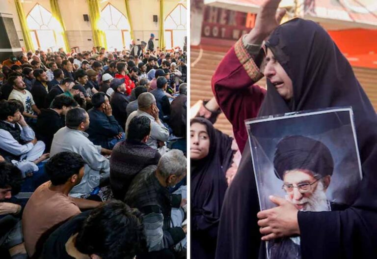 लखनऊ में खामेनेई की हत्या के विरोध में प्रदर्शन, महिलाओं-पुरुषों की आंखें नम लखनऊ में खामेनेई की हत्या के विरोध में प्रदर्शन, महिलाओं-पुरुषों की आंखें नम