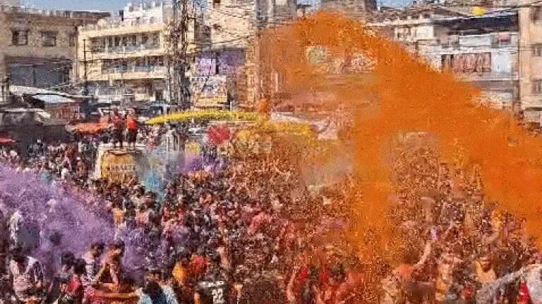 भोपाल में रंगपंचमी चल समारोह, सुभाष चौक-सराफा से निकलेगा जुलूस, सुरक्षा के कड़े इंतजाम