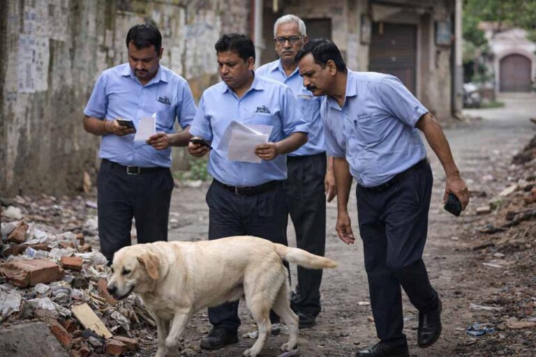 भोपाल में ‘कुत्ते’ से पंगा पड़ा महंगा! भेल कर्मचारी ने 8 दिन की छुट्टी लेकर किया सर्च ऑपरेशन