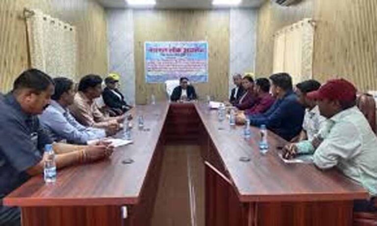 कांकेर में प्रधान जिला एवं सत्र न्यायाधीश ने ली नेशनल लोक अदालत की तैयारी बैठक