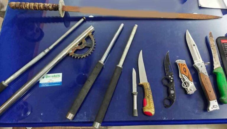 Raipur Crime Crackdown: चाकूबाजी के बाद पुलिस की बड़ी कार्रवाई, 12 आरोपी गिरफ्तार